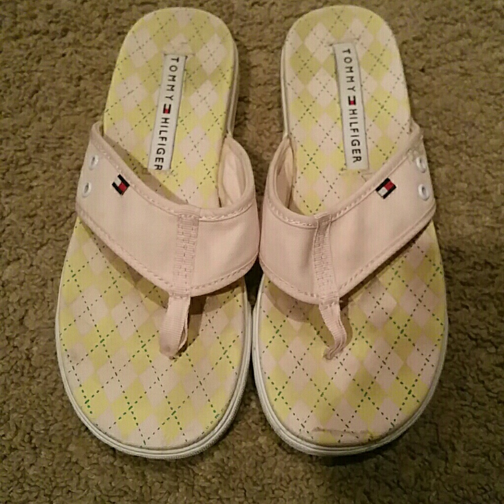 Tommy Hilfiger  girls flip flops